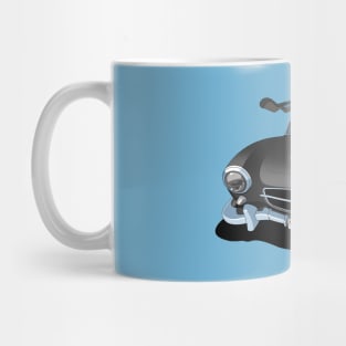 Mercedes Benz 300SL Gullwing in black Mug